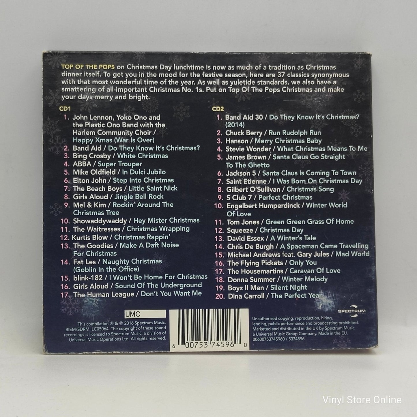 Various ‎– Top Of The Pops Christmas - Vinyl Store Online