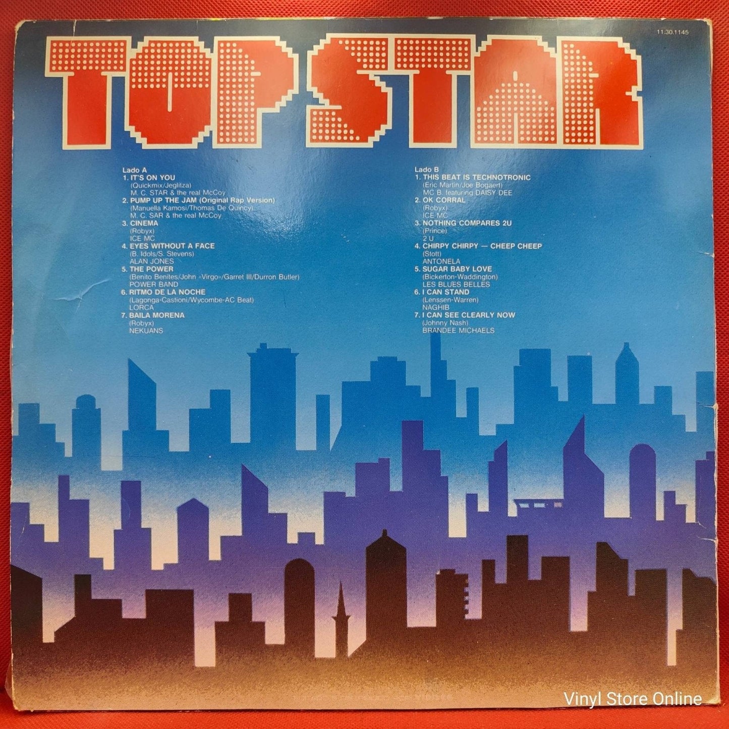 Various ‎– Top Star - P'ra Star E Curtir - Vinyl Store Online