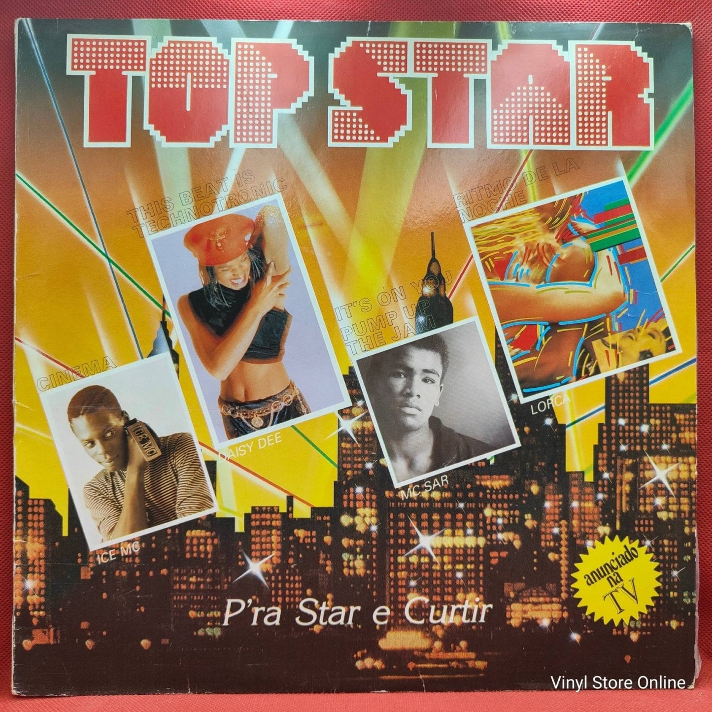 Various ‎– Top Star - P'ra Star E Curtir - Vinyl Store Online