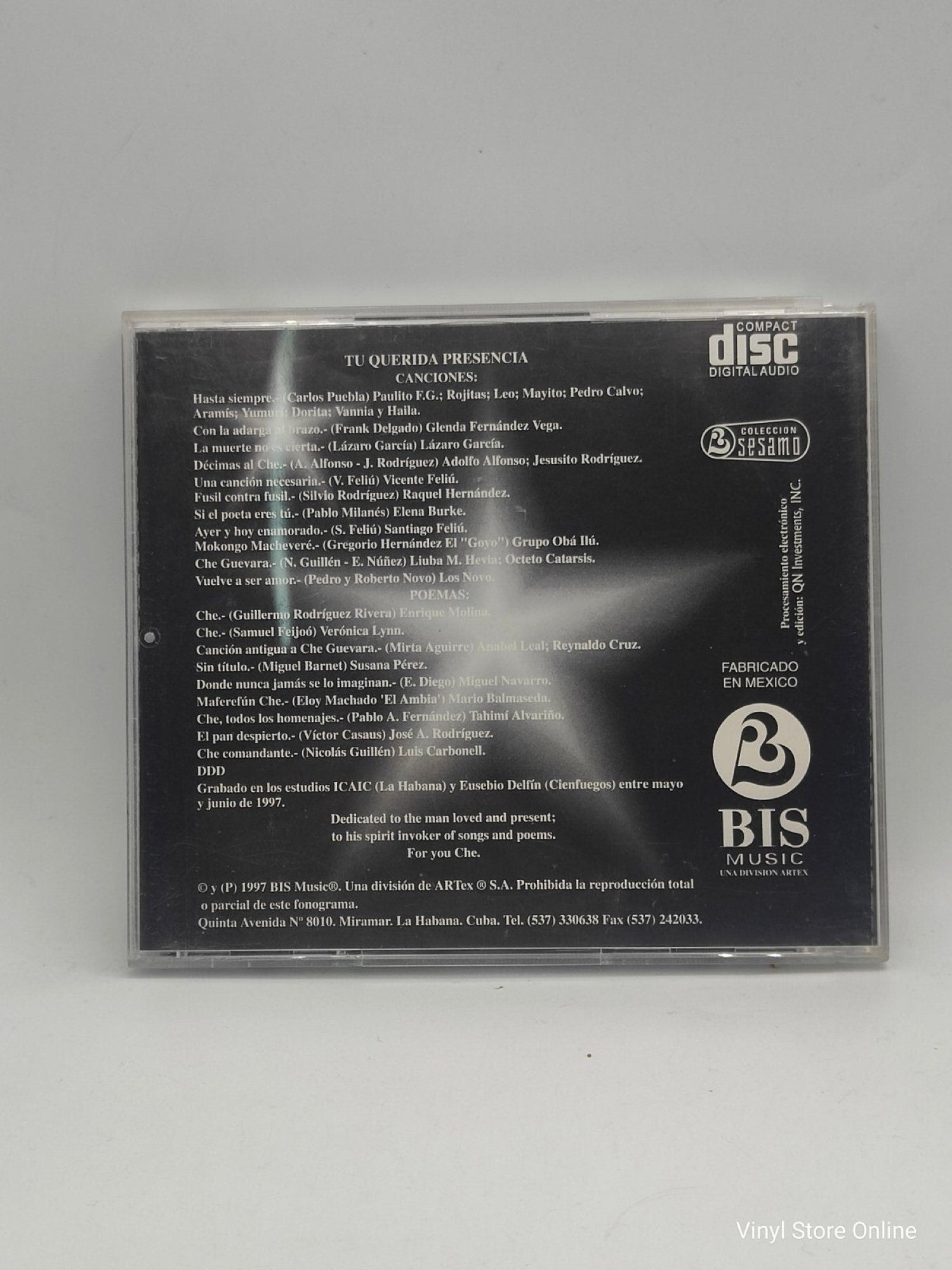 Various ‎– Tu Querida Presidencia - Vinyl Store Online