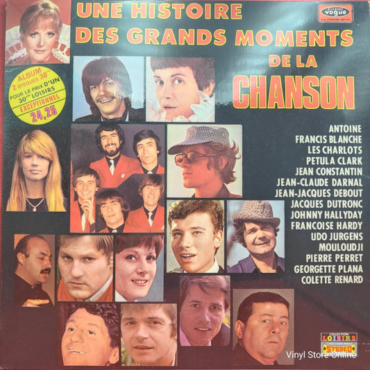 Various ‎– Une Histoire Des Grands Moments De La Chanson - Vinyl Store Online