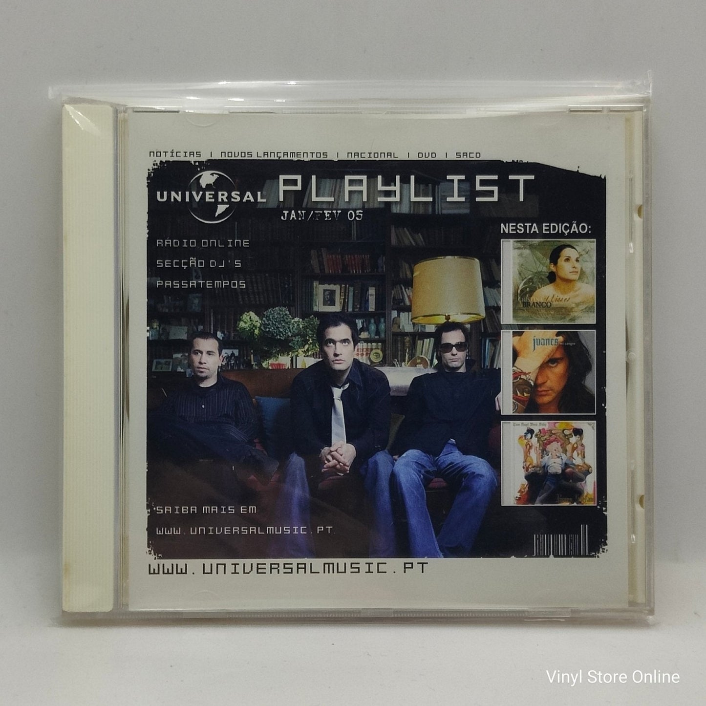 Various ‎– Universal Playlist Jan/Fev 05 - Vinyl Store Online