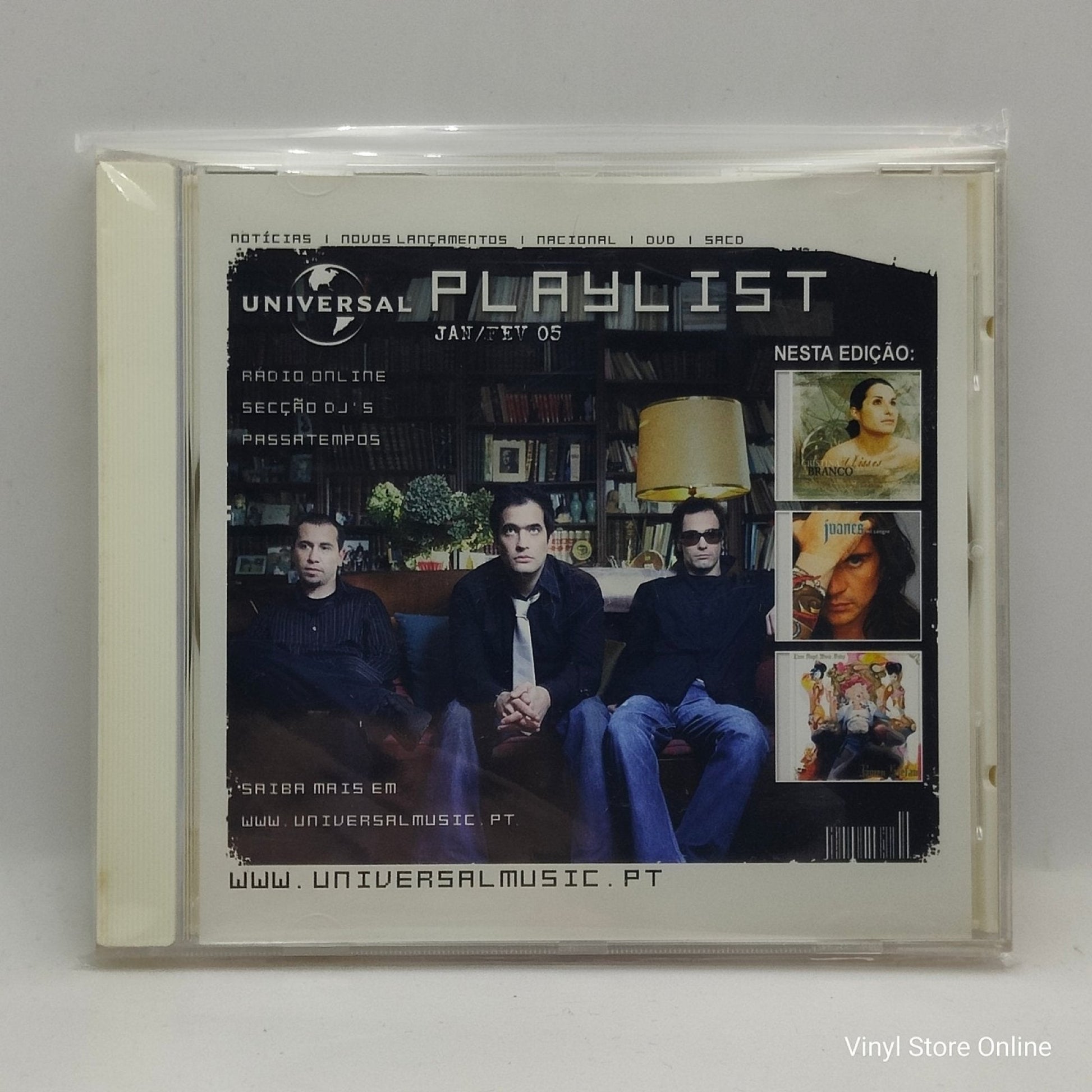 Various ‎– Universal Playlist Jan/Fev 05 - Vinyl Store Online