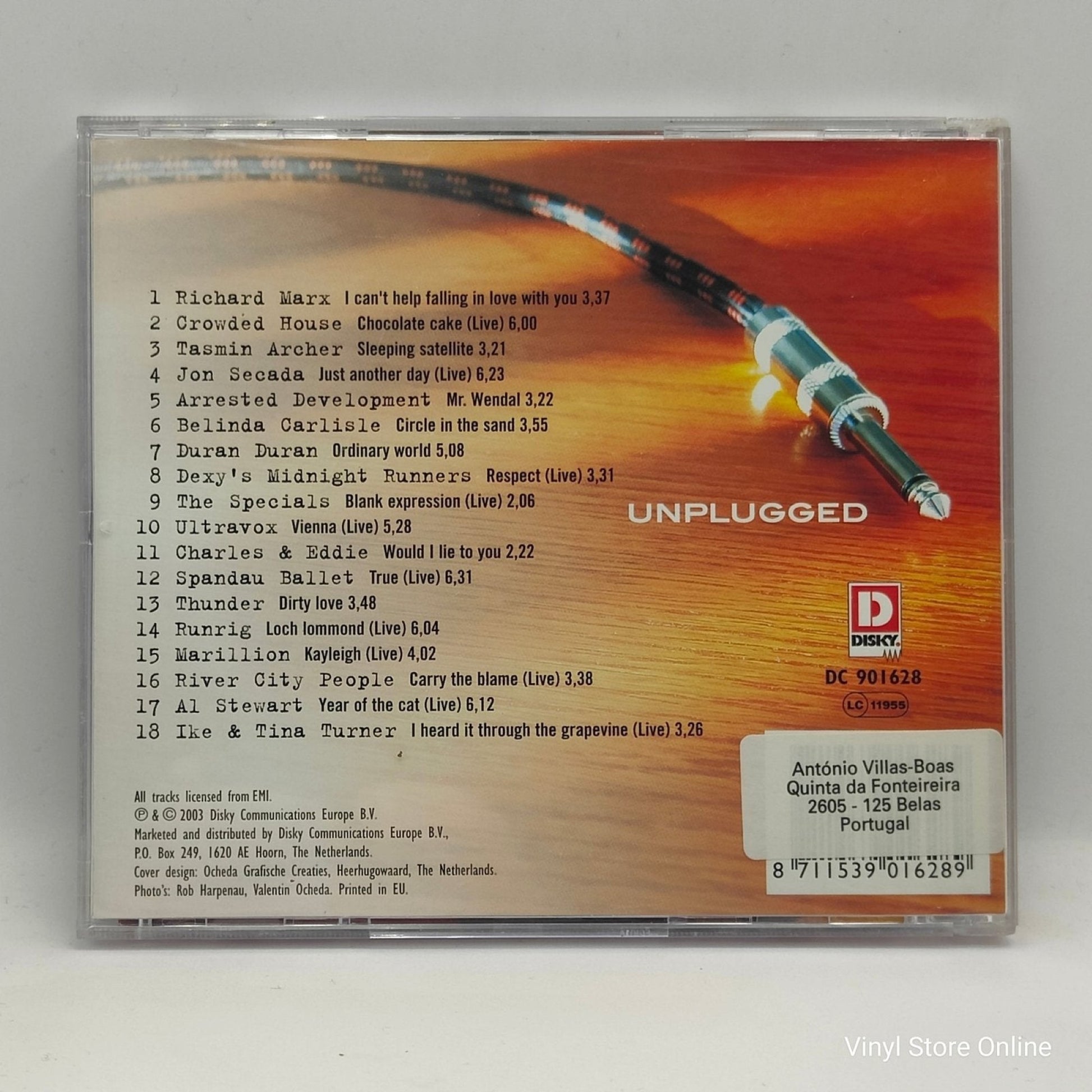 Various ‎– Unplugged - Vinyl Store Online