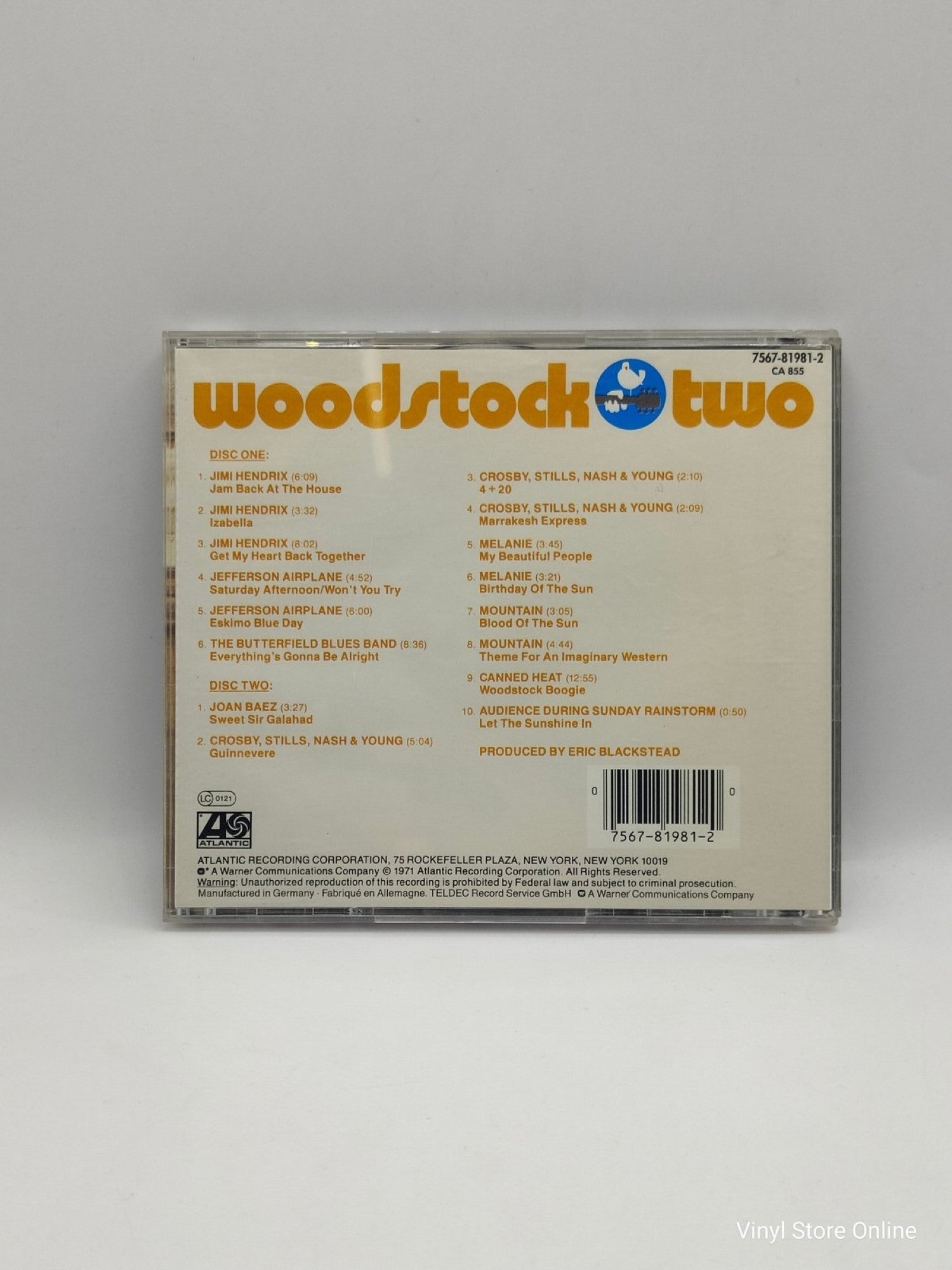 Various ‎– Woodstock Two - Vinyl Store Online