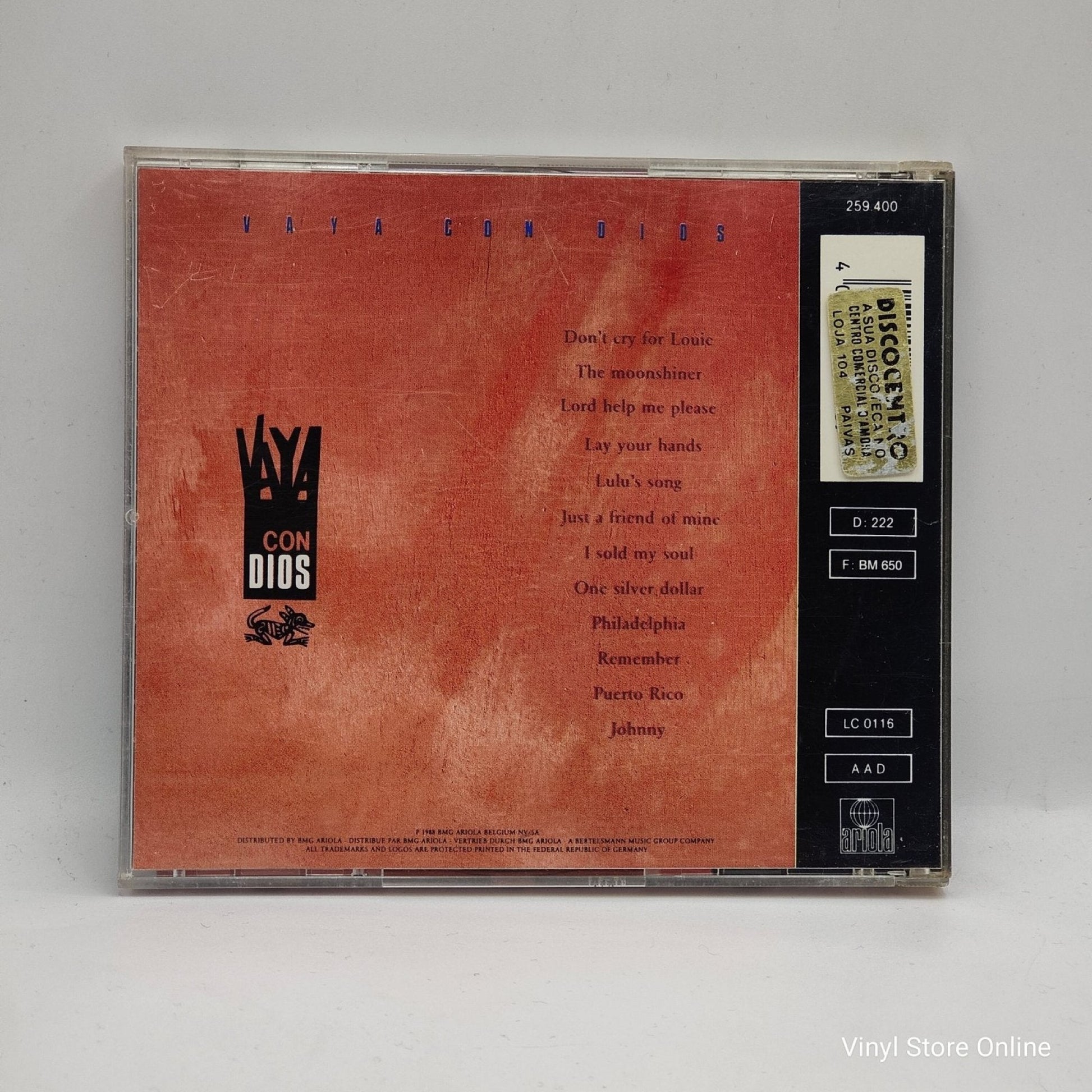 Vaya Con Dios ‎– Vaya Con Dios - Vinyl Store Online