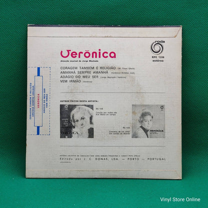 Verónica ‎– Coragem Também É Uma Religião - Vinyl Store Online