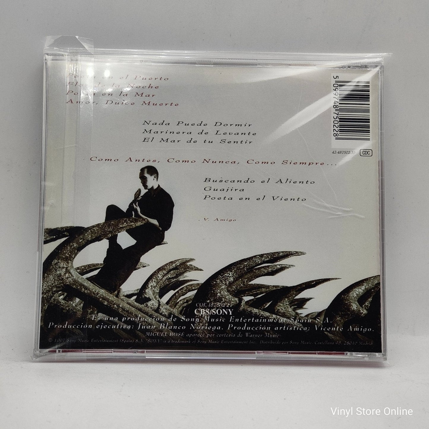 Vicente Amigo ‎– Poeta - Vinyl Store Online