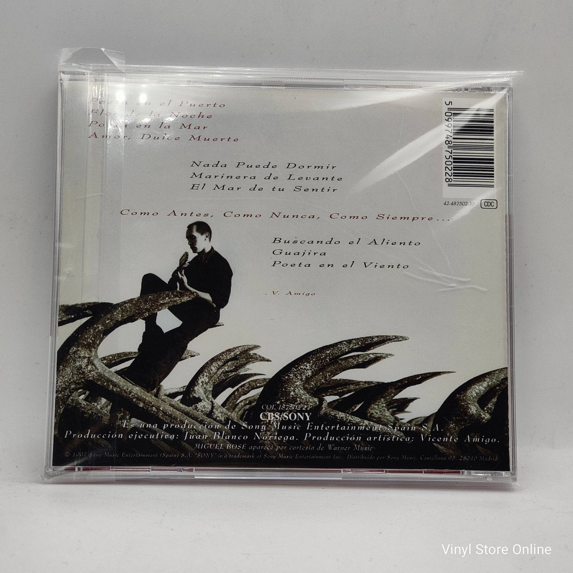 Vicente Amigo ‎– Poeta - Vinyl Store Online