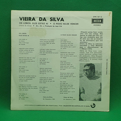 Vieira Da Silva ‎– Os Lobos: Eles Estão Aí - Vinyl Store Online