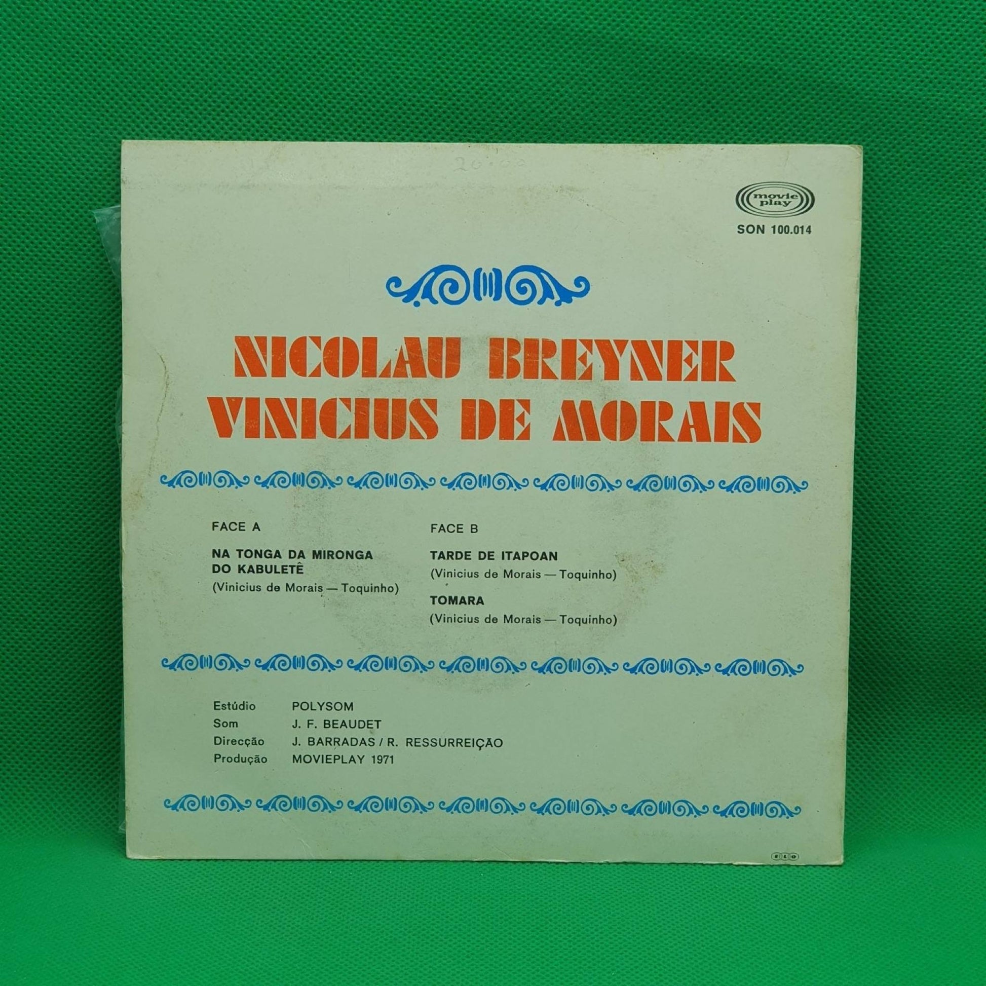Vinicius e Nicolau ‎– Na Tonga Da Mironga Do Kabuletê - Vinyl Store Online