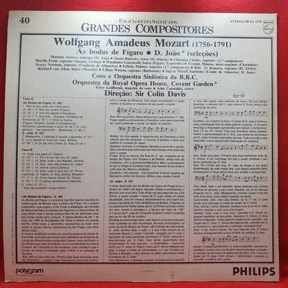 W. A. Mozart ‎– Enciclopédia Salvat Dos Grandes Compositores nº 40 - Vinyl Store Online