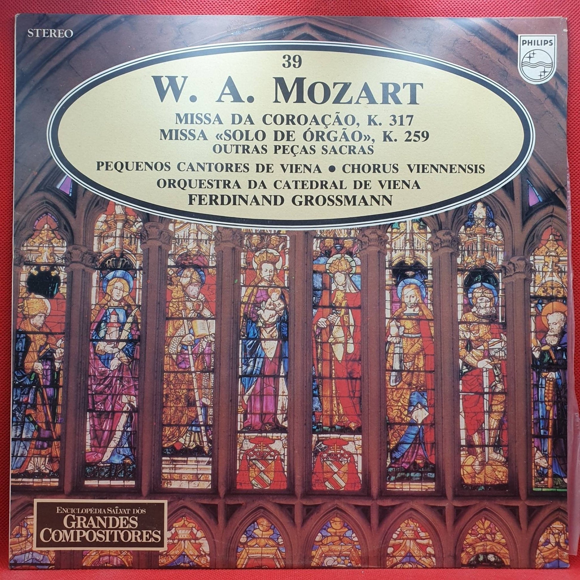 W. A. Mozart , Pequenos Cantores De Viena , Orquestra Da Catedral De Viena ‎– Missa Da Coroação, K.317 / Missa "Solo De Órgão", K.259 - Vinyl Store Online