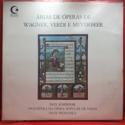 Wagner, Verdi, Meyerbeer ‎– Árias de óperas de Wagner, Verdi e Meyerbeer - Vinyl Store Online