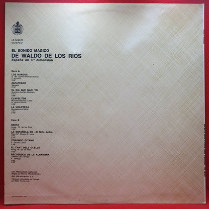 Waldo De Los Rios ‎– El Sonido Magico España En 3ra Dimension - Vinyl Store Online