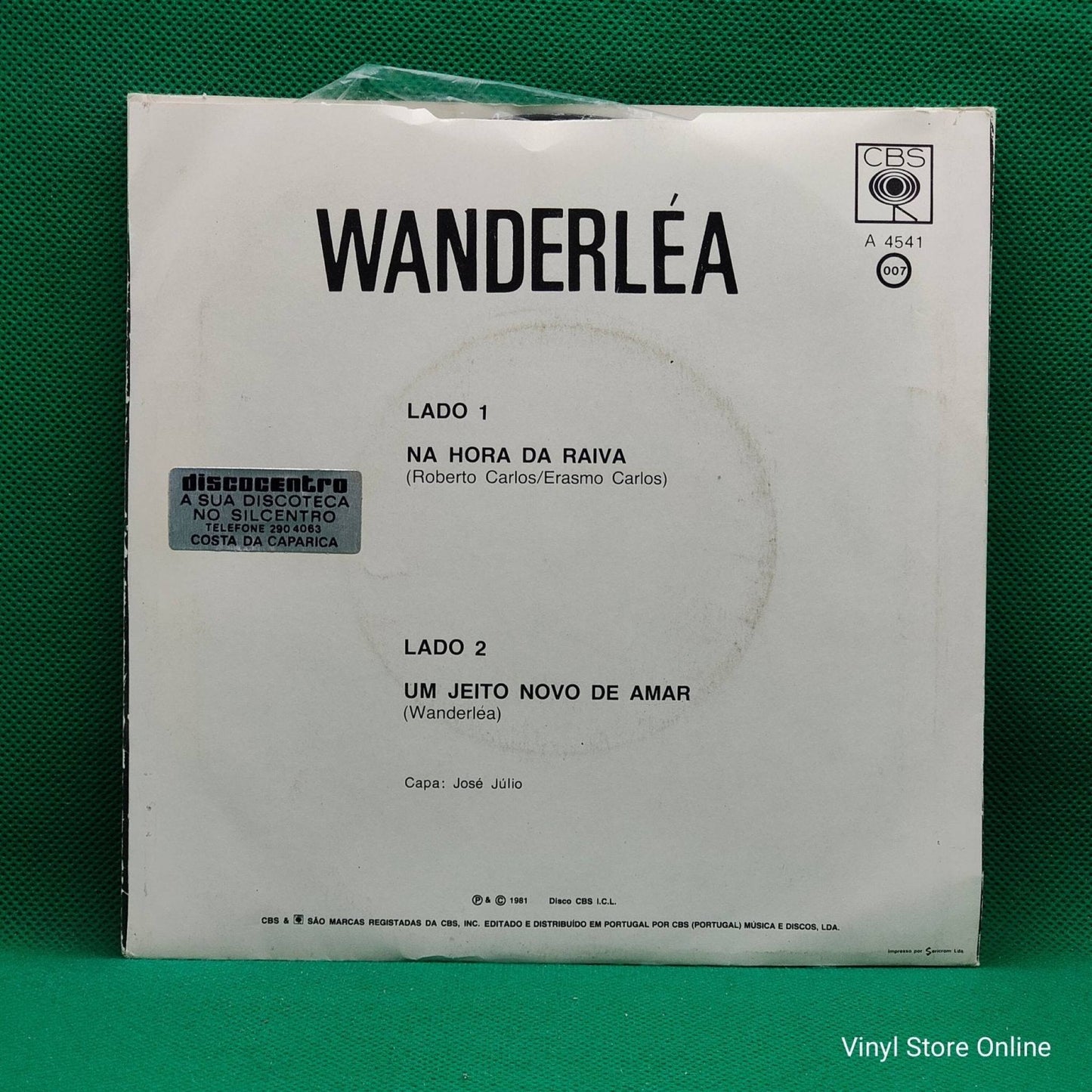 Wanderléa ‎– Na Hora Da Raiva - Vinyl Store Online