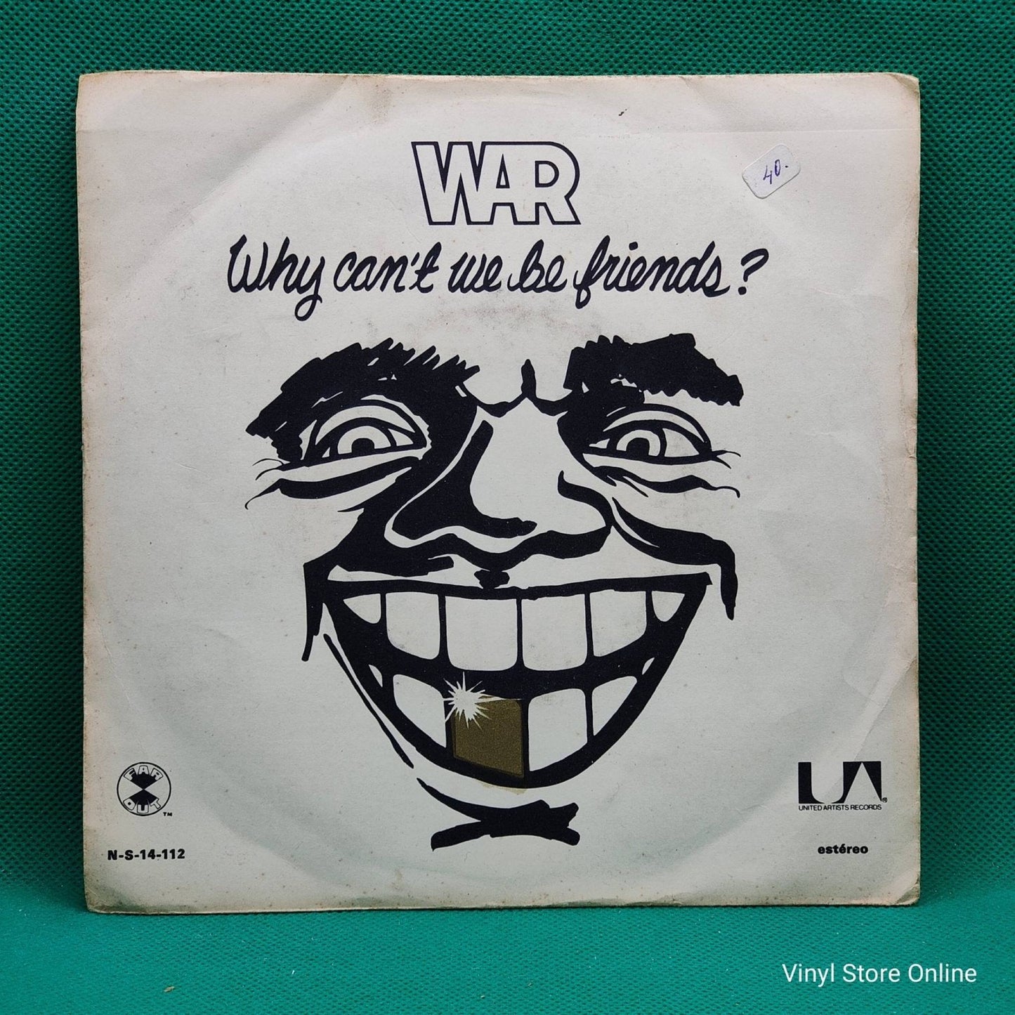 War ‎– Why Can't We Be Friends? - Vinyl Store Online