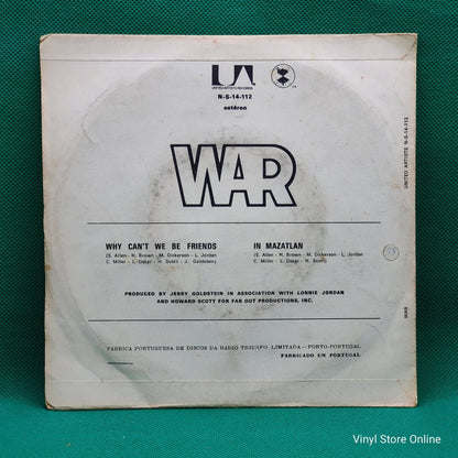War ‎– Why Can't We Be Friends? - Vinyl Store Online