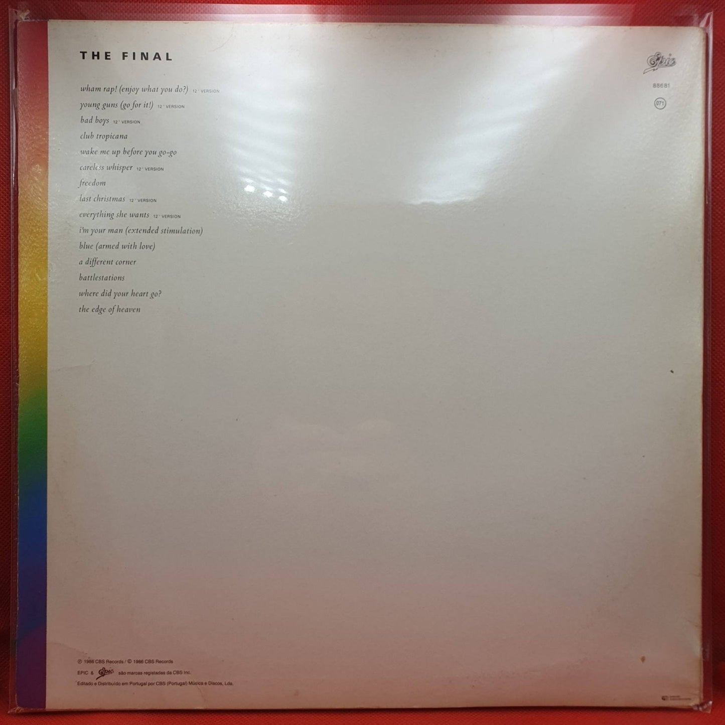 Wham! ‎– The Final - Vinyl Store Online