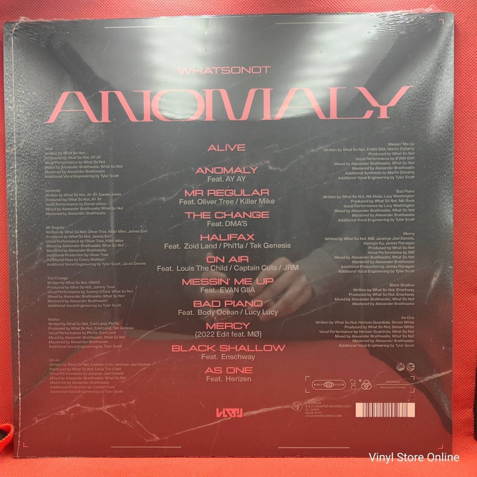 What So Not ‎– Anomaly - Vinyl Store Online
