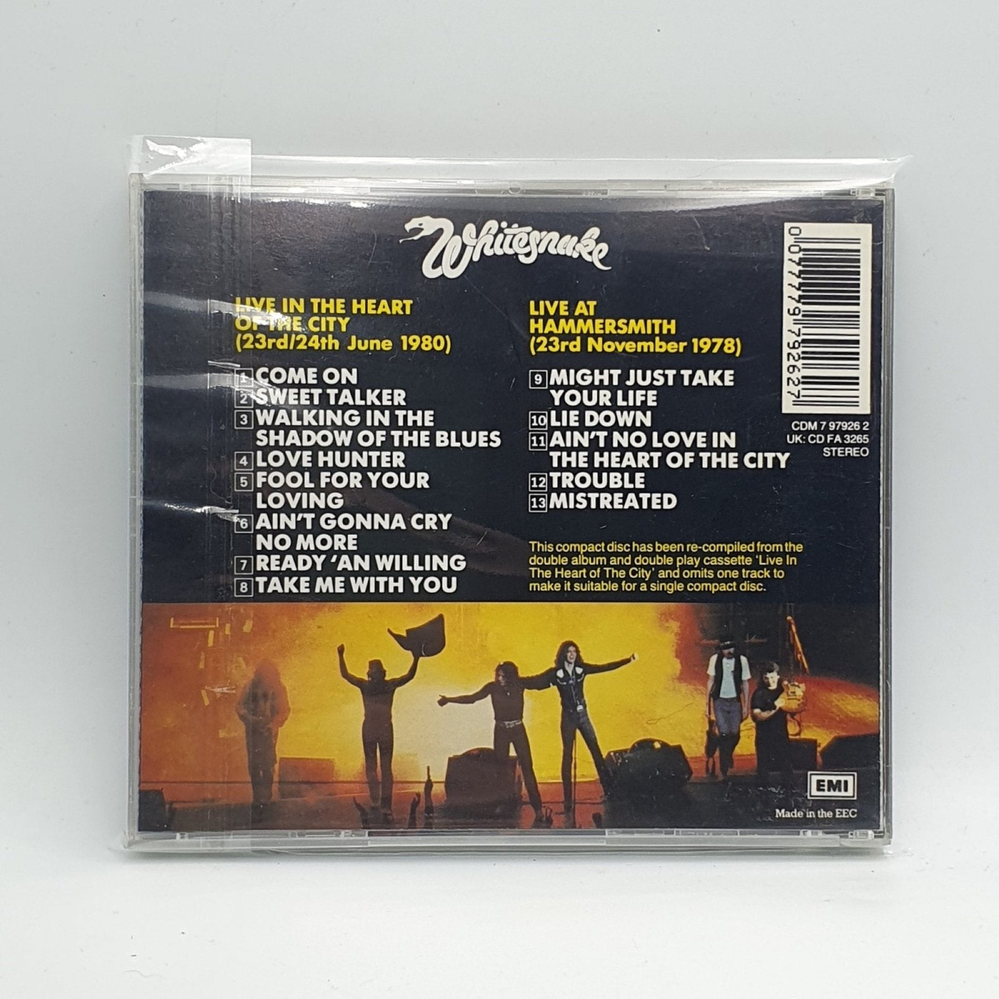 Whitesnake ‎– Live....In The Heart Of The City - Vinyl Store Online