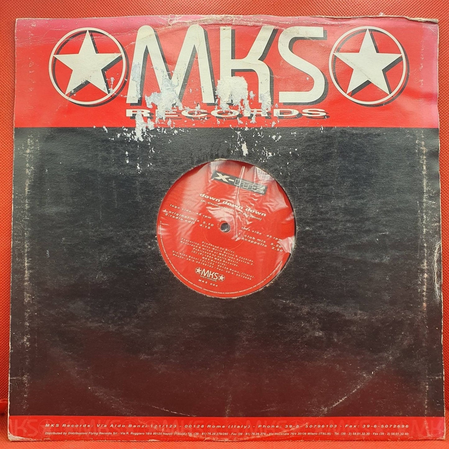X - ITE ‎– Down Down Down - Vinyl Store Online