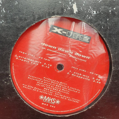 X - ITE ‎– Down Down Down - Vinyl Store Online