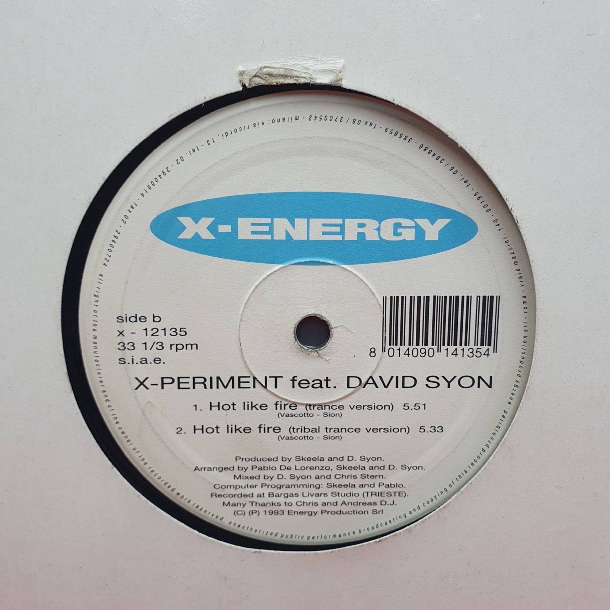 X - Periment ‎– Light My Fire - Vinyl Store Online
