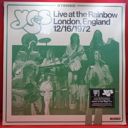 Yes ‎– Live At The Rainbow London, England 12/16/1972 - Vinyl Store Online