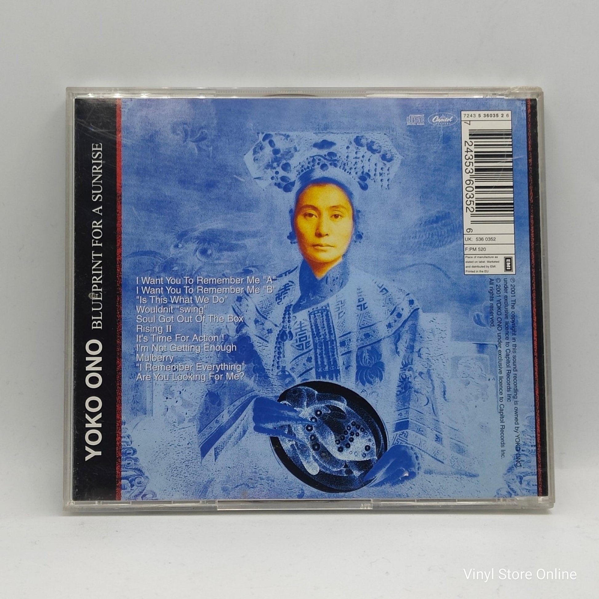 Yoko Ono ‎– Blueprint For A Sunrise - Vinyl Store Online