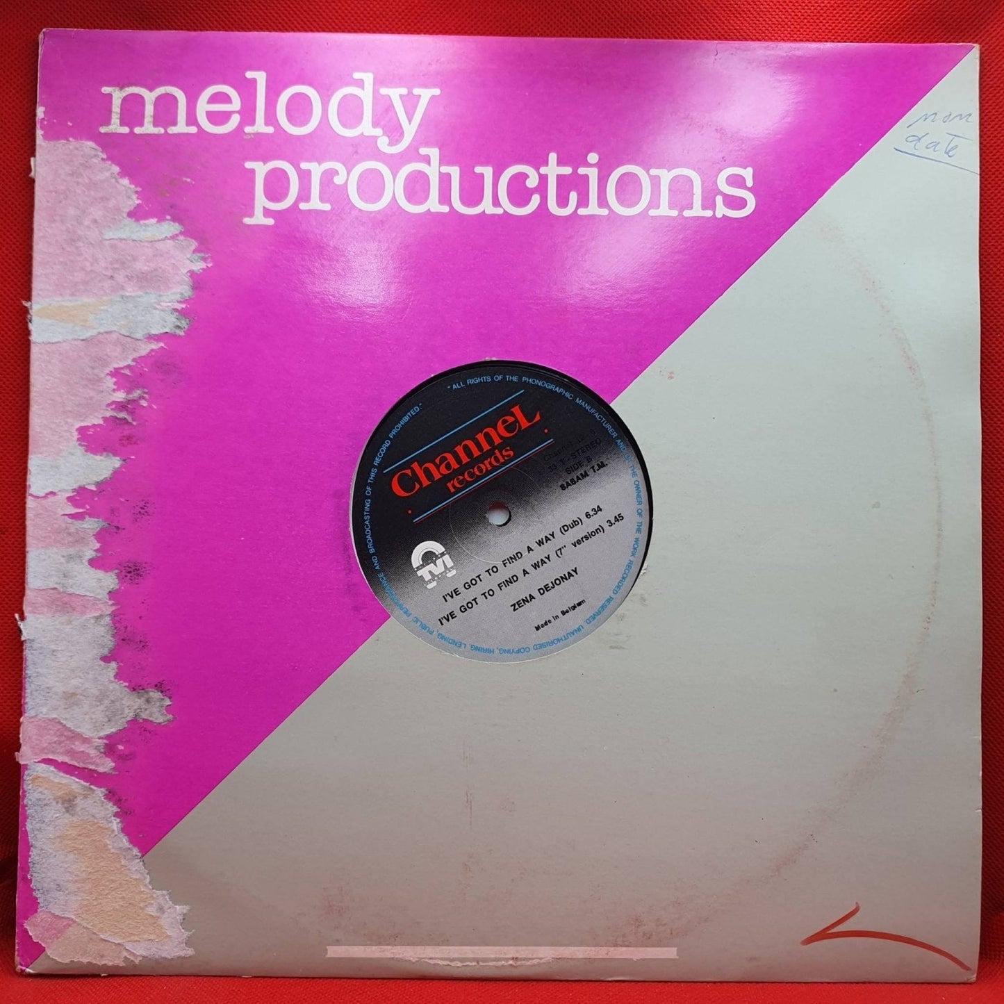 Zena Dejonay ‎– I've Got To Find A Way - Vinyl Store Online